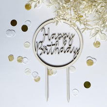 Lade das Bild in den Galerie-Viewer, Cake Topper &quot;Happy Birthday&quot;
